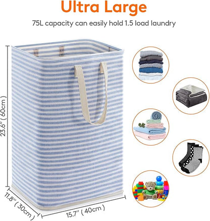 Lifewit 3 Pack Laundry Hamper Large Collapsible Laundry Baskets, Freestanding