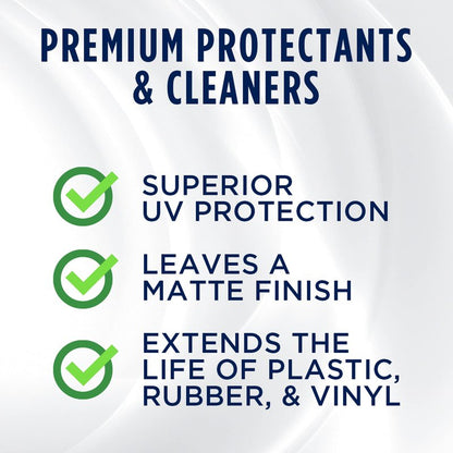 303 Products Automotive Protectant Spray, UV Protection for Car Interior & Exterior – Protects Vinyl, Plastic & Rubber, Repels Dust & Dirt, Matte Finish, 16 oz