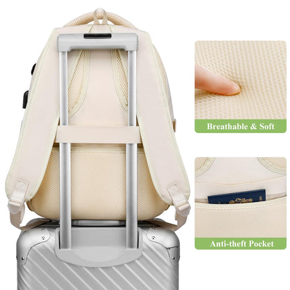 kadilong 17.3 Inch School Backpack for Teen Girls,Cute Backpacks for Women Aesthetic Bookbag Laptop Bag Back Pack for Middle School