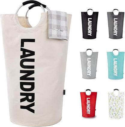 Caroeas 100L Laundry Basket, Large Laundry Hamper, Laundry Bag