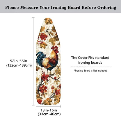 Rooster Ironing Board Cover Iron Pad Covers Padding
