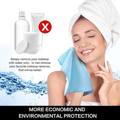 SINLAND Microfiber Facial Cloths Fast Drying Washcloth 12inch x 12inch