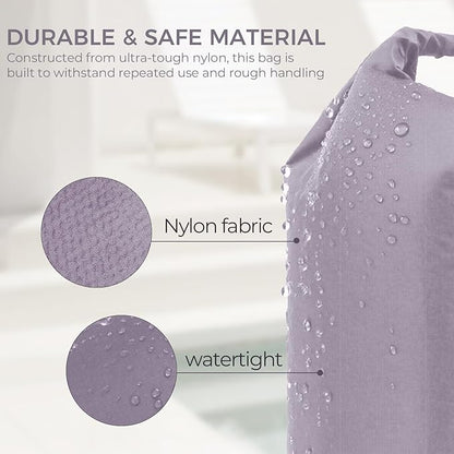 Travel Laundry Bag, Vacuum Compression Dirty Clothes Travel Bag Waterproof Wet