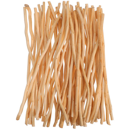 Toyvian Wood Log Sticks 11. 8 Inches, 50pcs Driftwood Branches for Crafts, Natural Craft Twig Sticks for DIY Decoration, Photo Props, Home and Party Decor