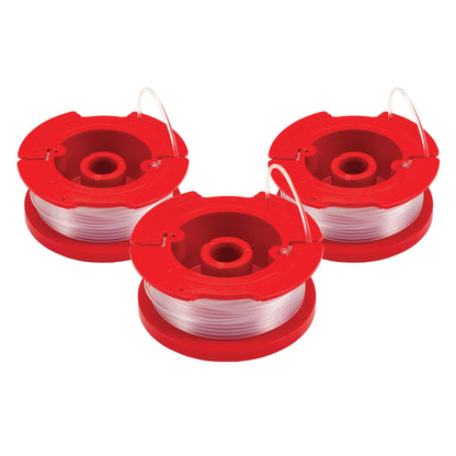 CRAFTSMAN Genuine OEM String Trimmer Line, Weed Eater and Weed Wacker String, 0.065- Inch, 30-Feet of Replacement Spool, 3-Pack Spools (CMZST0653)