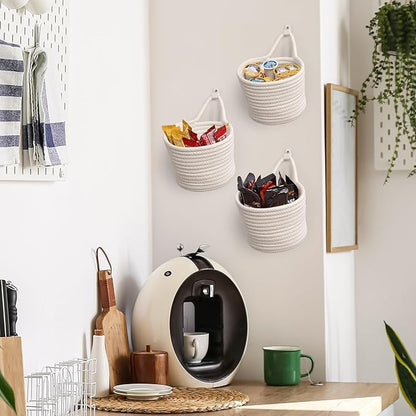 Fabric Wall Hanging Baskets