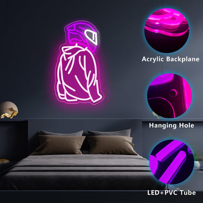 This Is A High Class Place Neon Sign, Western Riding Cowboy Neon Light, USB Powered LED Neon Light, Elegant Wall Decor, Bar Sign, Restaurant Decor for Man Cave Farm Party Birthday Gifts(16.5 * 11.8in)