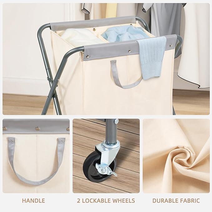 STORAGE MANIAC 125L Collapsible Laundry Hamper