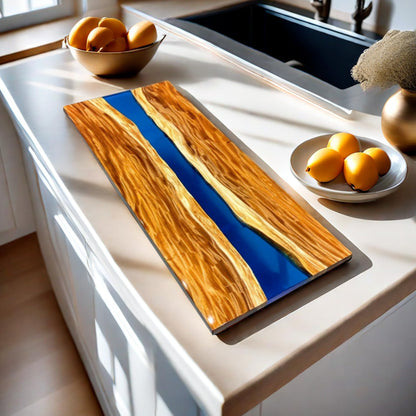 KONBANZE Epoxy Resin molds, River Table Reusable Molds, molds for Resin, Resin Supplies, Solid Casting Epoxy Resin Mold for River Table, Resin deep Pouring Projects (27.5''×19.6'')