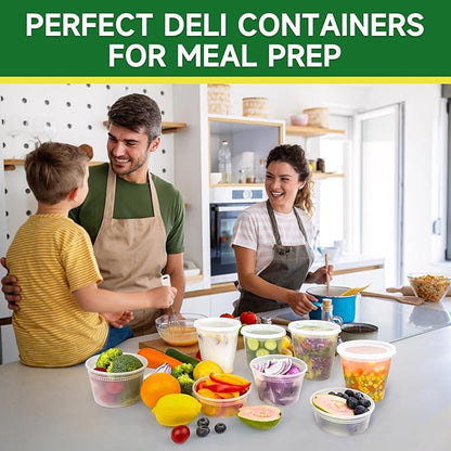 50 Set 24 oz Deli Containers
