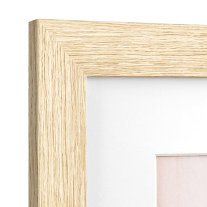 Momentworth 16x24 Frame Set of 3, Natural Wood Grain 16x24 Poster Frame for Gallery Wall Mounting (3 Pack,Natural)