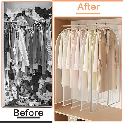 Garment Bags for Hanging Clothes Travel Clothing Suit Bags for Closet Storage