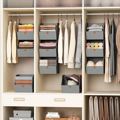 Collapsible Hanging Closet Organizer