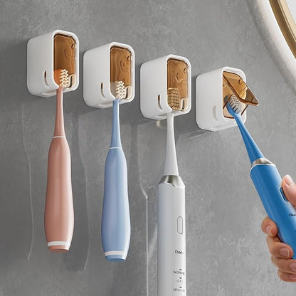 Toothbrush Holders for Bathroom【Innovation Single Slot Design】 2PCS Toothbrush