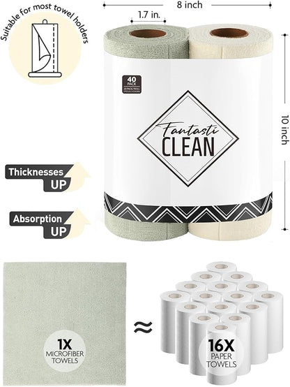Fantasticlean Tear Away Dish Cloth