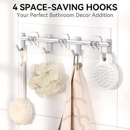 YASONIC Shower Caddy, 6 Pack Large Capacity Bath Organizer