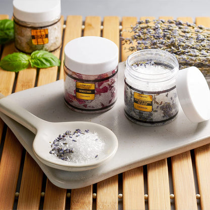 Mothers Day Gifts for Mom, Epsom Bath Salts Gift Basket Set, Self Care Salt with Essential Oil, Gifts for Women, Her, Mother, Lavender, Eucalyptus, Lemon, Coconut, Tea Tree, Honey Almond