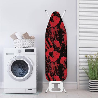 Blood Hands Ironing Board Cover Standard Size Halloween Ironing Board Dust