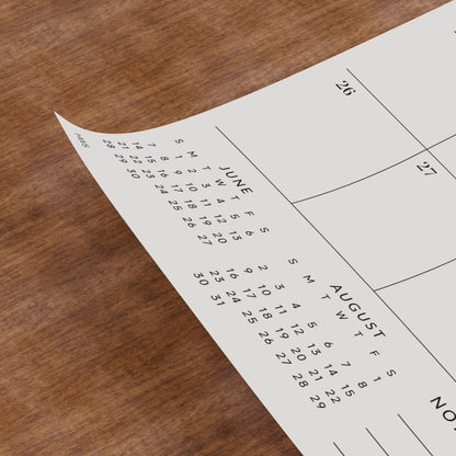 Jotsome Large Wall Calendar 2026-2027, Monthly Wall Calendar From Now to June 2027 17 x 22 inch in Home and Office for Easy Organizing (Now - Jun 2027, 17" x 22")