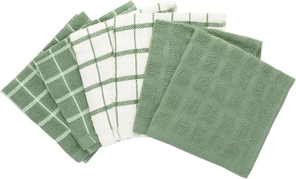 Ritz Premium Terry Check Kitchen Dish Cloths
