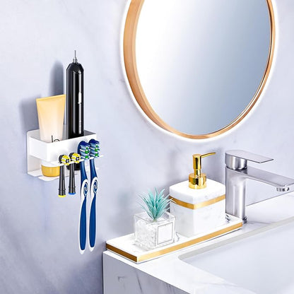 Toothbrush Head Holders, Electric Tooth Brush Head Holder, Adhesive Toothpaste