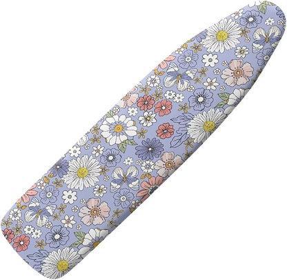 Daisy Print Ironing Board Cover Pretective Covers 15x54 Inch Standard Ironing