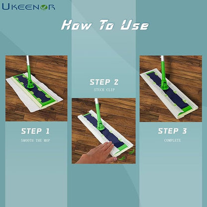 XL Dry Mop Refills 80 Counts Disposable Dusting Cloths Dry Sweeping Refills Dry