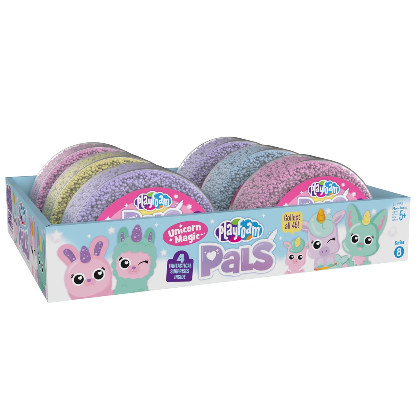 Educational Insights Playfoam Pals Unicorn Magic 6-Pack - Unicorn Party Favors, Fidget Toys for Kids Ages 3+, Valentines Day Party Favors for Boys & Girls