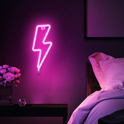 Lumoonosity Planet Neon Sign - USB Powered Saturn LED Light with On/Off Switch, Planet Led Sign for Wall Decor - Aesthetic Hanging Saturn Neon Light for Bedroom, Gaming Room