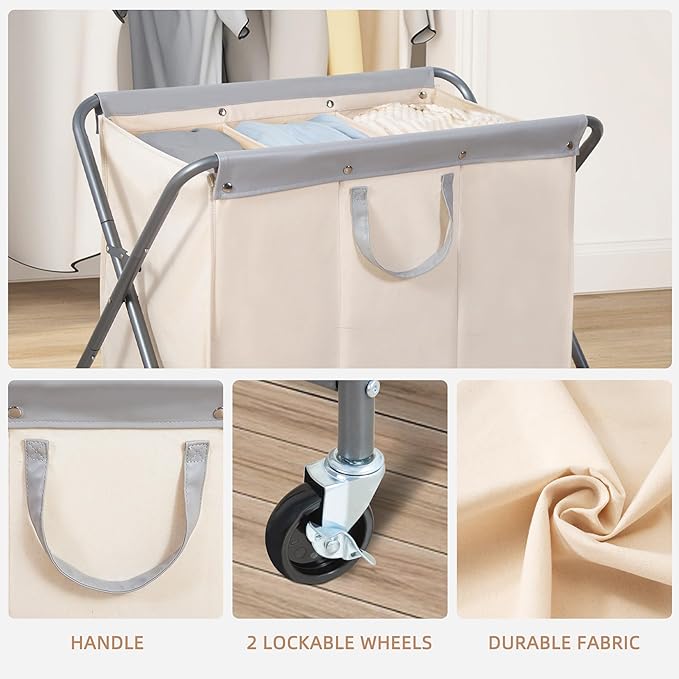 STORAGE MANIAC 160L Collapsible Laundry Hamper