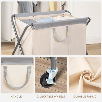 STORAGE MANIAC 160L Collapsible Laundry Hamper