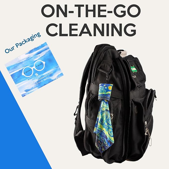 Glasses Cleaning Cloth, Family Pack Microfiber Eye Glass Clean Cloths Cleaner