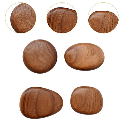 DimyFew 4Pcs, Wood Wall Mounted Coat Hooks Wooden Coat Hooks Coat Racks Wood Cabinet Knobs Wall Hooks for Scarf, Bag,Hat,Bedroom,Home