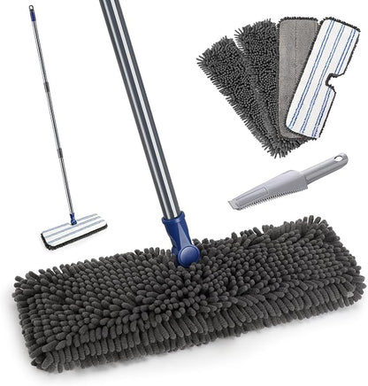 Mops for Floor Cleaning, Masthome Flat Dust Mop