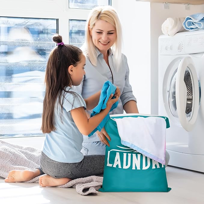 2 Pcs Large Travel Laundry Bag