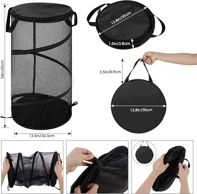 BATTOO Large Collapsible Laundry Basket