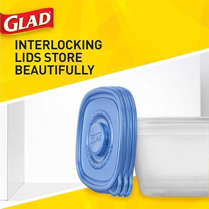 Glad GladWare Food Storage Containers, Lunch Variety Pack