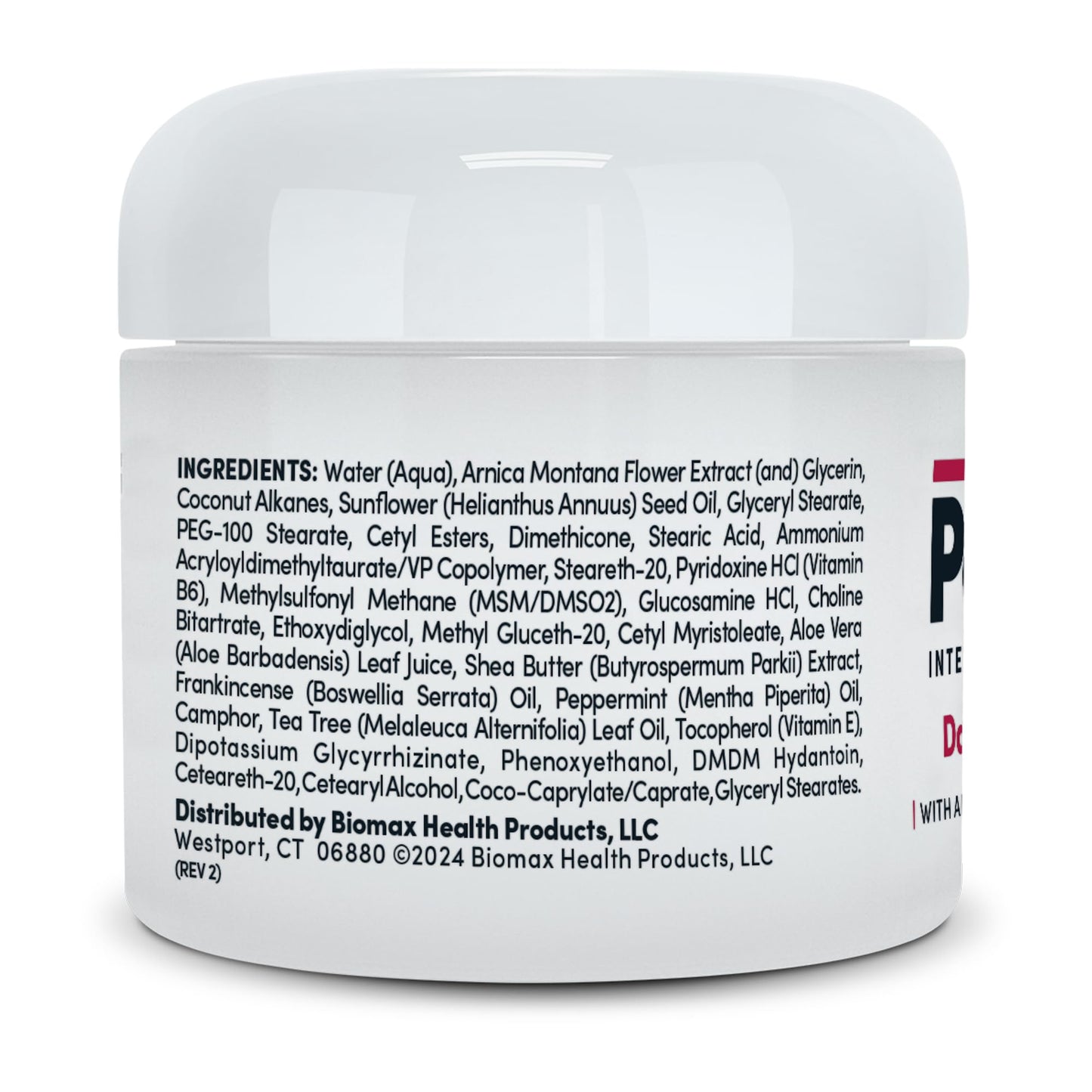 Penetrex Joint & Muscle Therapy - Soothing Muscle Rub for Back, Neck, Hands, Feet - Premium Whole Body Rub with Arnica, Vitamin B6 MSM & Boswellia - Non-Greasy 2oz Cream