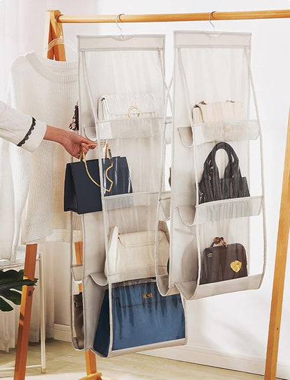 AARAINBOW 2 Packs Hanging Handbag Purse Organizer