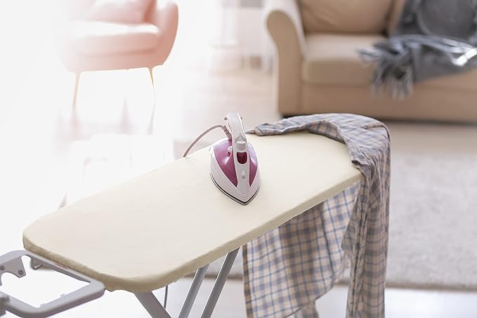 Encasa XO Ironing Board Cover and Pad 49"x18" - 4mm Felt Wide Iron Board Cover