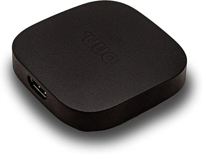 ONN Android TV 4K UHD Streaming Device with Voice Remote Control Google Assistant & High Speed HDMI Cable (100026240) Black