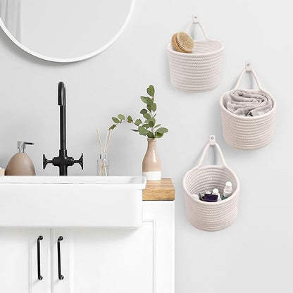 Fabric Wall Hanging Baskets