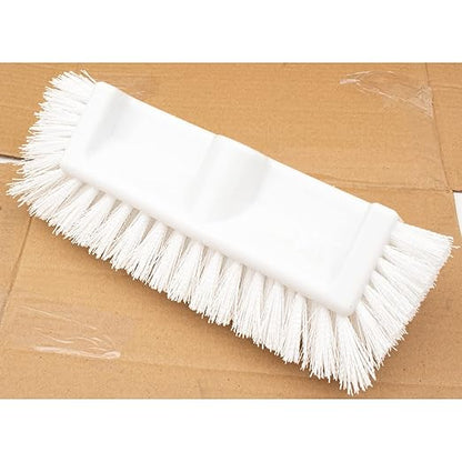 SPARTA Multi-Level Tile Scrub Brush 12" Wide Brush Head, Heavy-Duty Tile