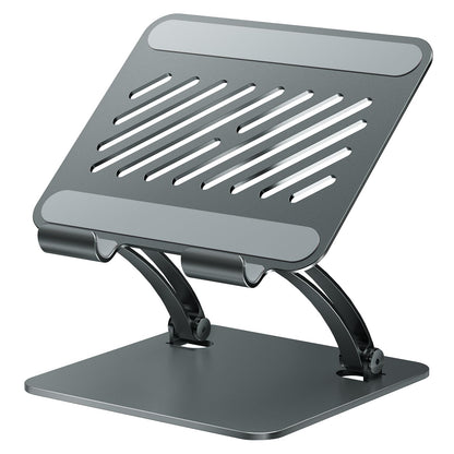 tounee Tablet Holder Stand, Dual Rod Adjustable Aluminum Desktop Stand, Compatible with 4.7-16.9" iPads, Surface Tablets, Portable Monitors, Kindle & More (Gray)