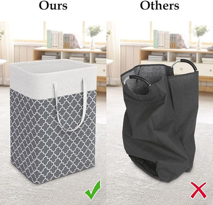 StorageRight Laundry Basket Hamper Large Collapsible Laundry Hamper