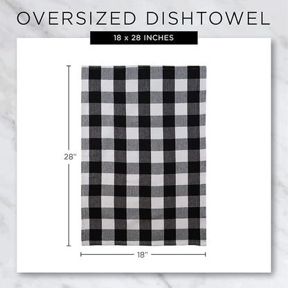 DII Cotton Dish Towel Set Damask Print