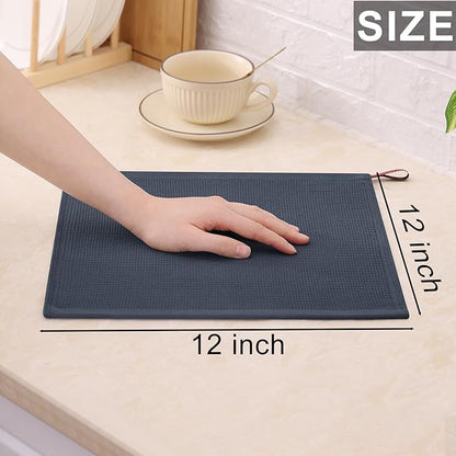 Homaxy 100% Cotton Waffle Weave Dish Cloths