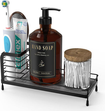 Luxspire Toothbrush Holders, Bathroom Organizer Countertop