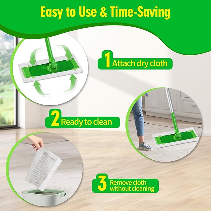 Dry Sweeping Cloths Compatible