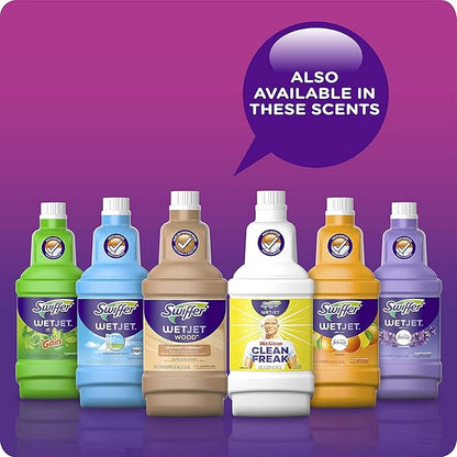 Swiffer WetJet Floor and Hardwood Multi-Surface Cleaner Solution Refills